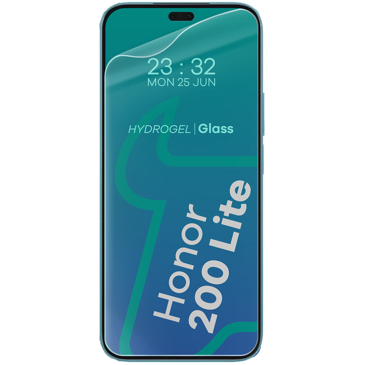 Hydrogel Folie für den Bildschirm für Honor 200 Lite, Bizon Film Hydrogel Front Duo, 2 Stück