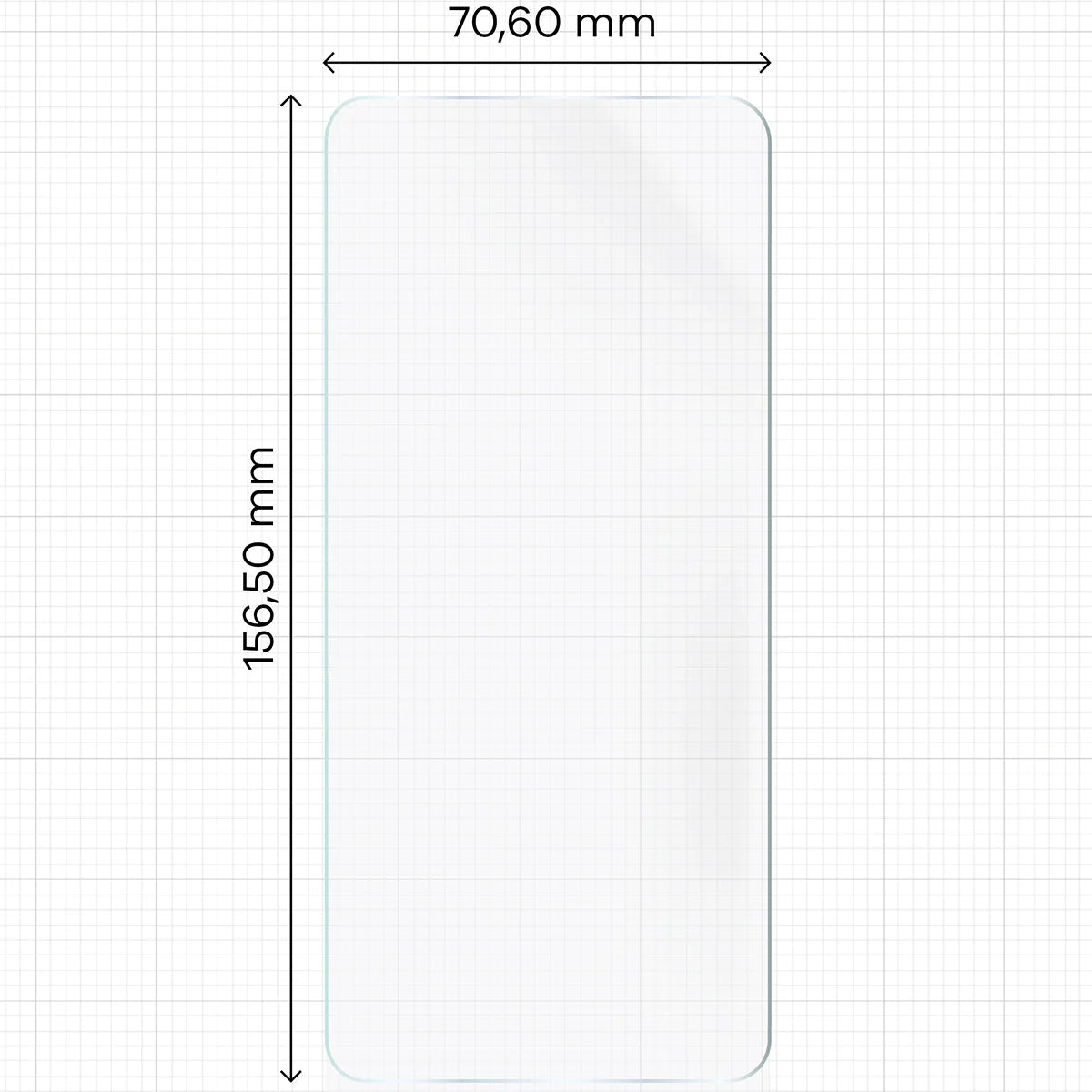Hydrogel Folie für den Bildschirm für Honor 400 Pro, Bizon Film Hydrogel Front Duo, 2 Stück