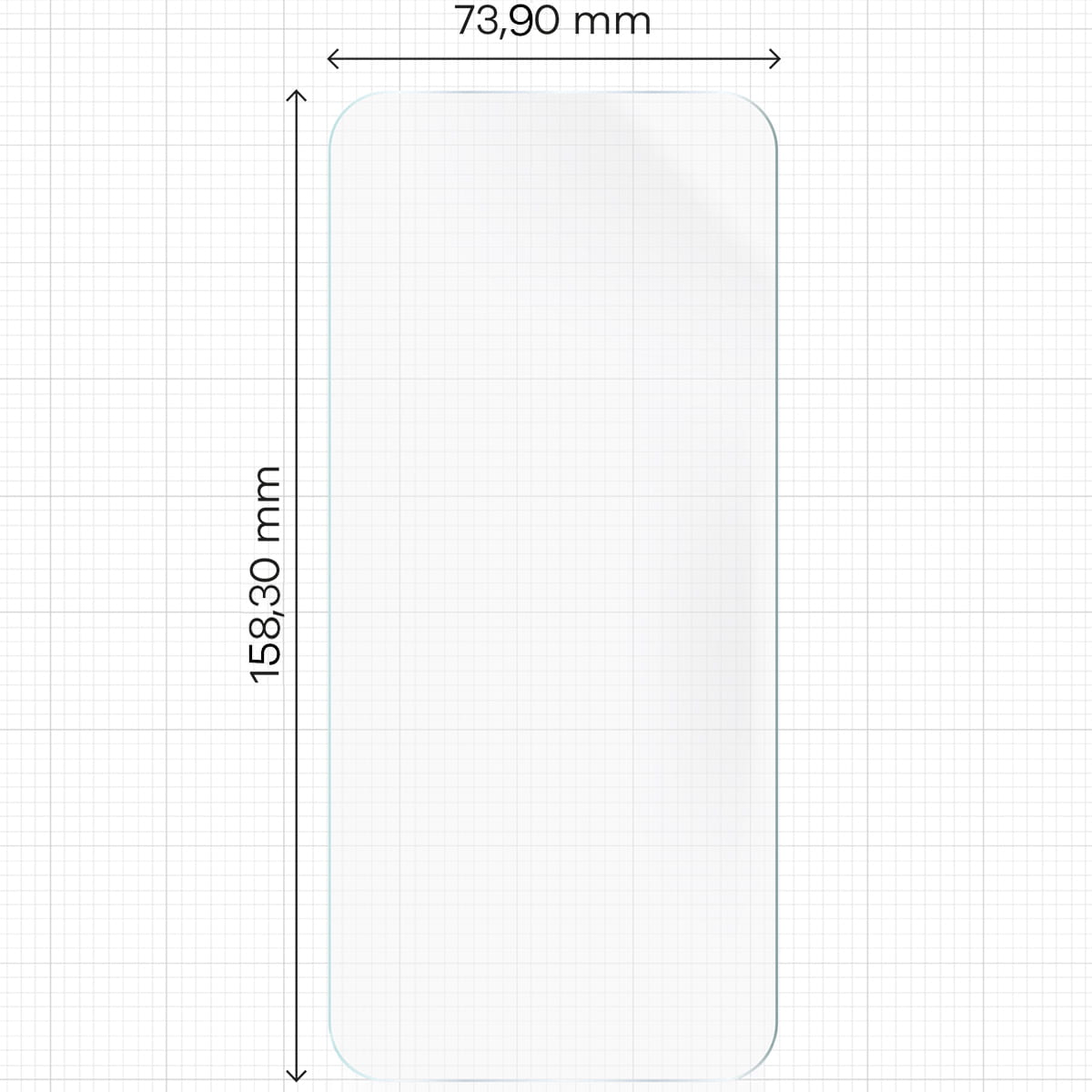 Hydrogel Folie für den Bildschirm für Honor Magic7 Pro, Bizon Glass Hydrogel Front Duo, 2 Stück