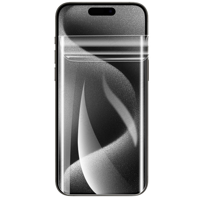 Hydrogel Folie für den Bildschirm Bizon Glass Hydrogel Front Duo für iPhone 15 / 15 Pro / 16, 2 Stück