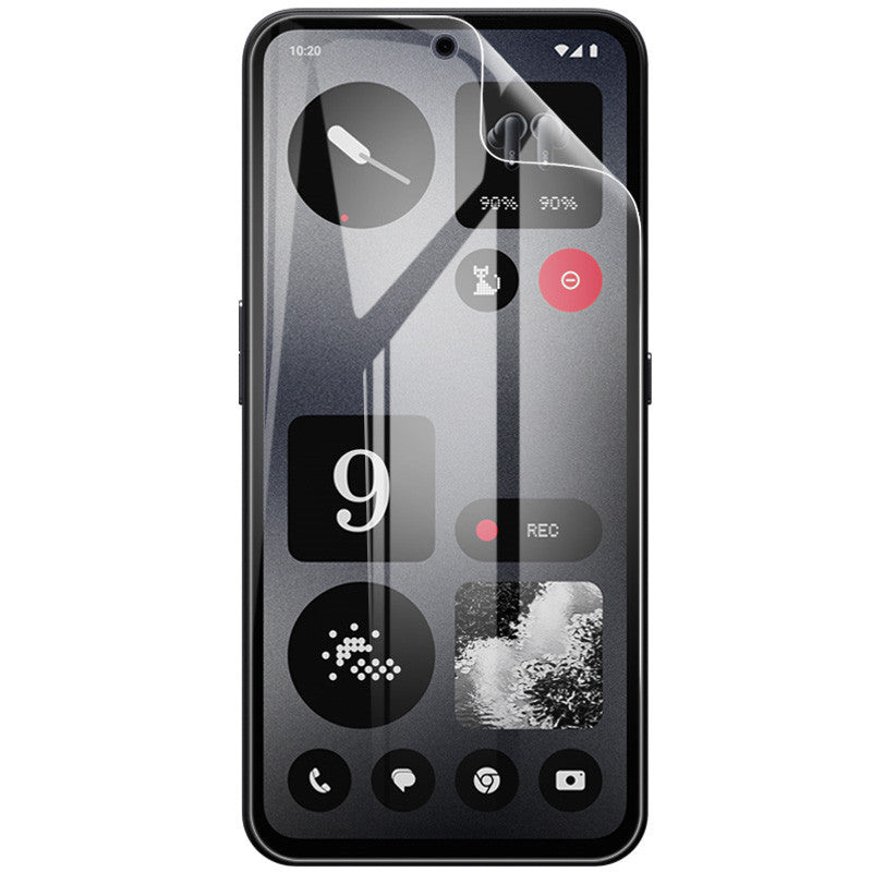Hydrogel Folie für den Bildschirm für Nothing CMF Phone 1, Bizon Film Hydrogel Front Duo, 2 Stück