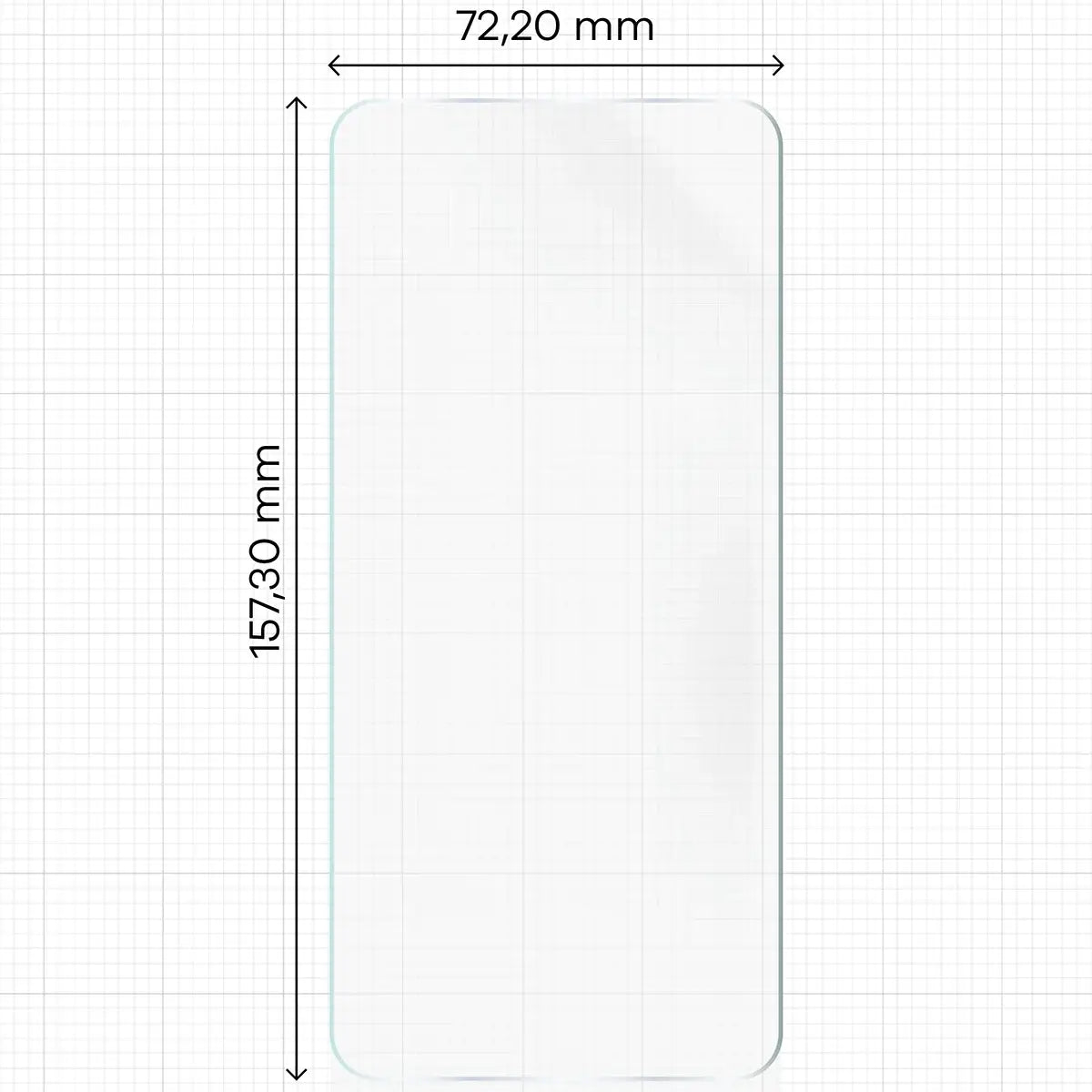 Hydrogel Folie für den Bildschirm für Nothing (3a) / (3a) Pro / CMF Phone 2 Pro, Bizon Film Hydrogel Front Duo, 2 Stück
