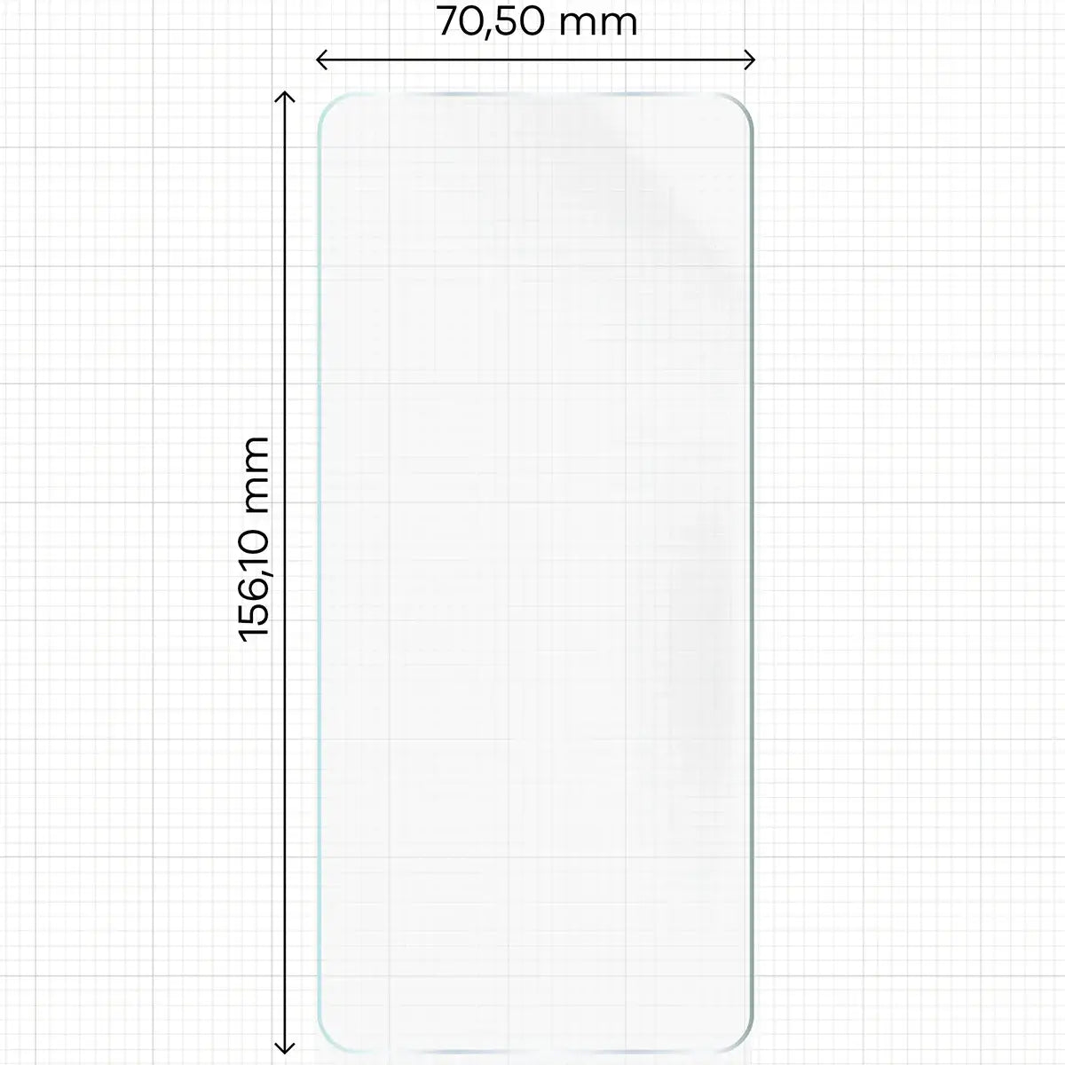 Hydrogel Folie für den Bildschirm für Oppo Reno13 F, Bizon Film Hydrogel Front Duo, 2 Stück
