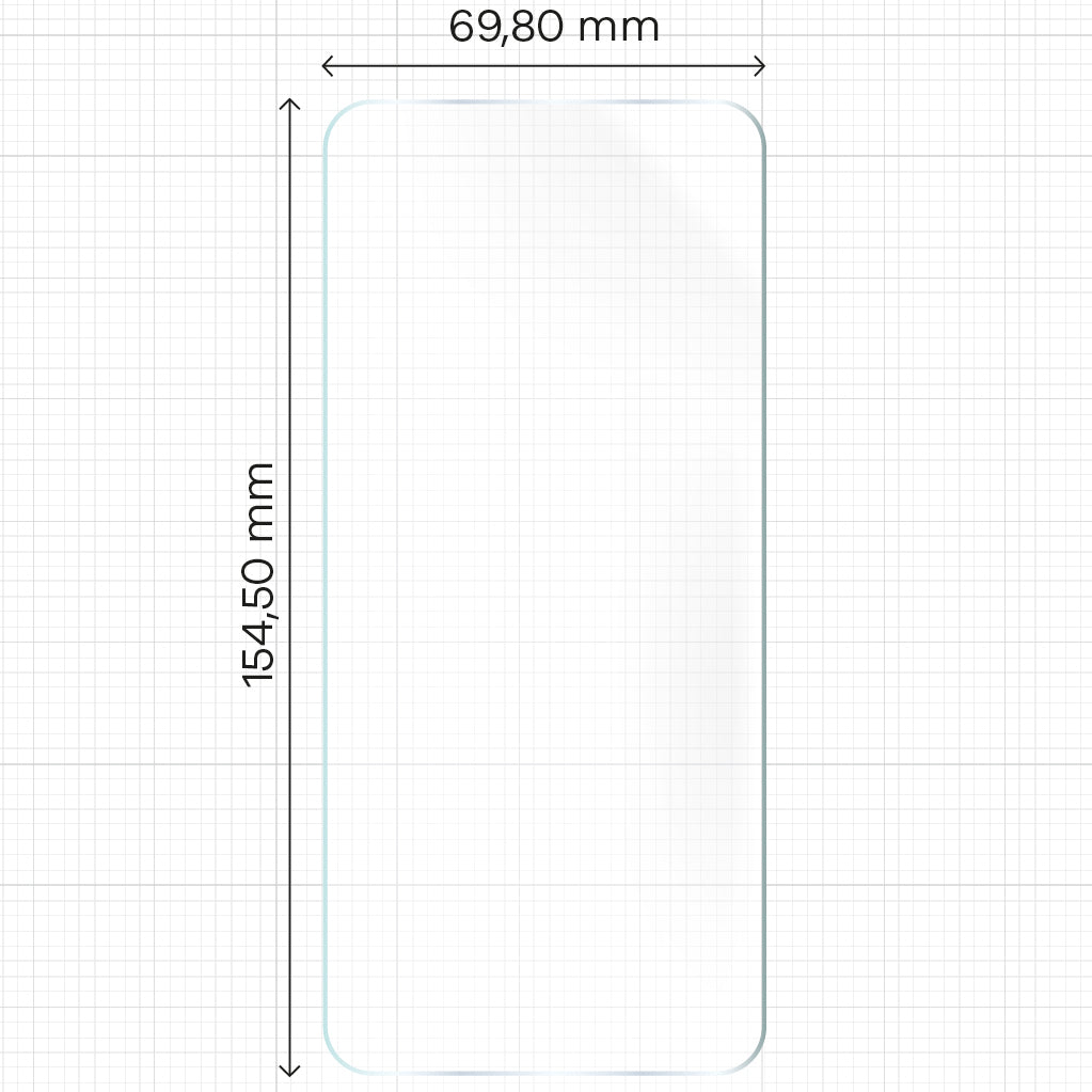 Hydrogel Folie für den Bildschirm Xiaomi Poco X6 Pro / X7 Pro, Bizon Glass Hydrogel Front Duo, 2 Stück