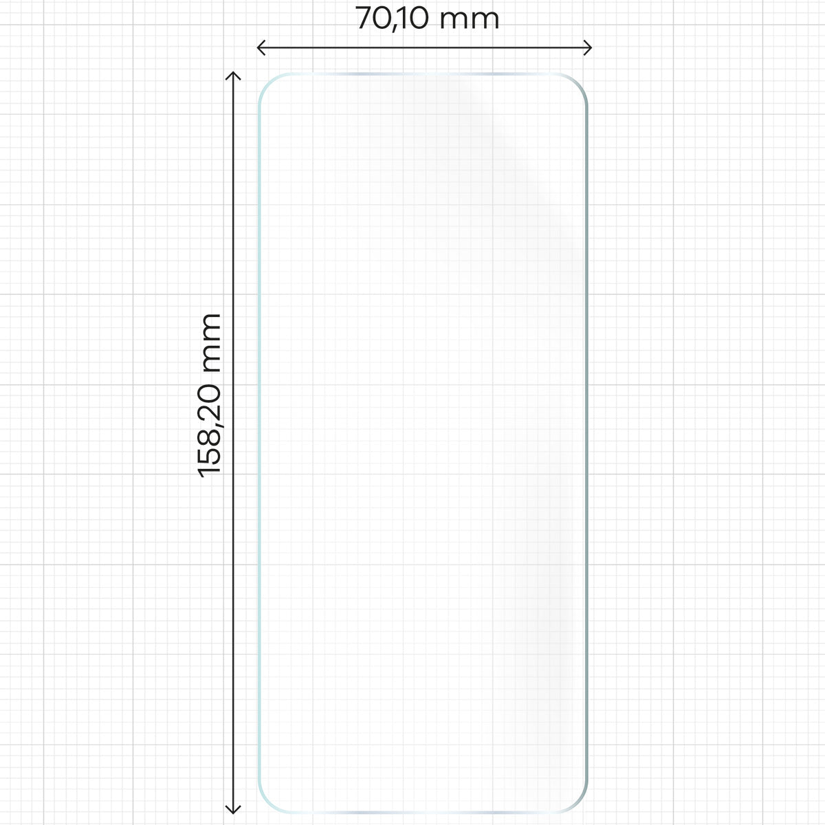 Hydrogel Folie für den Bildschirm für Realme 12 4G, Bizon Film Hydrogel Front, 2 Stück