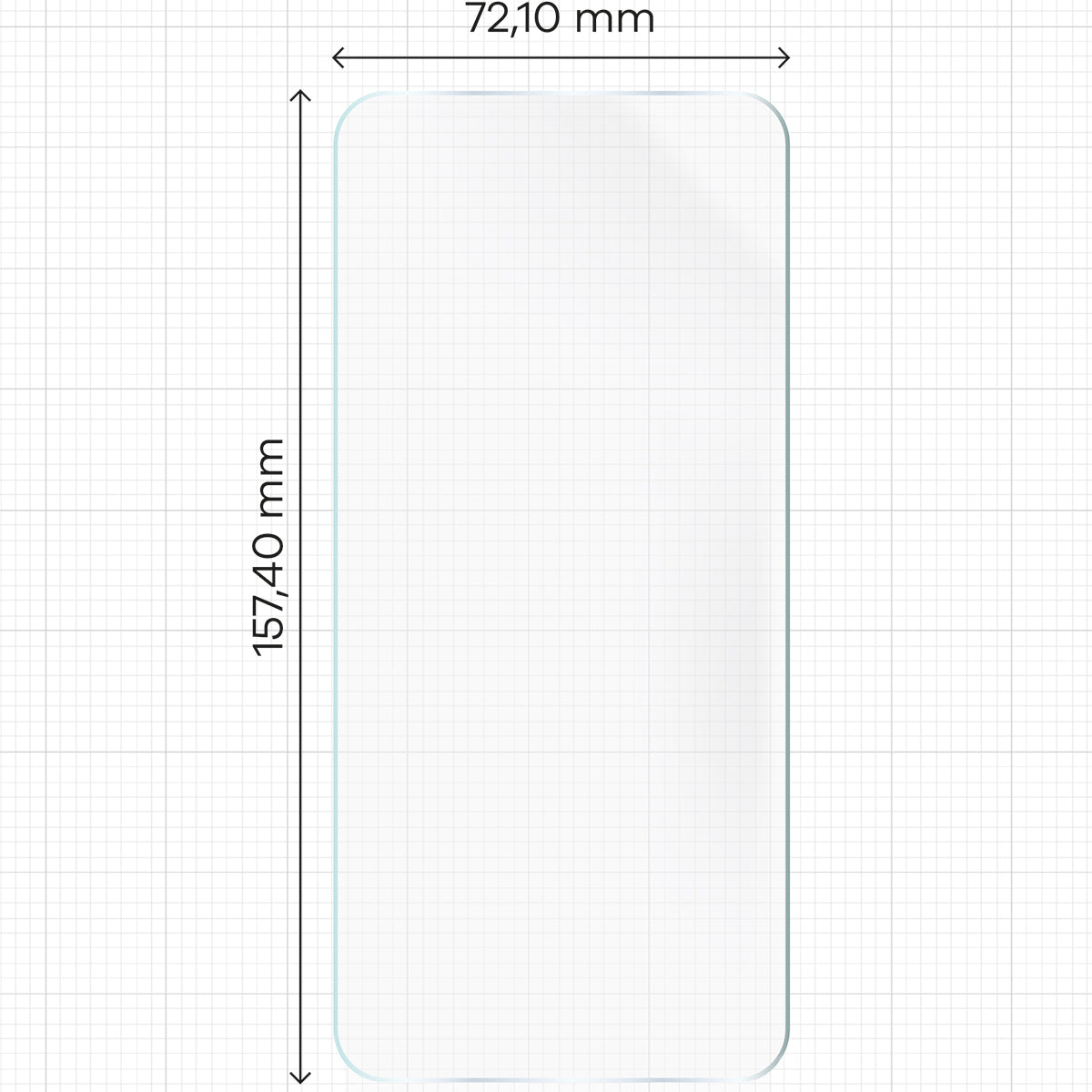 Hydrogel Folie für den Bildschirm für Realme GT 7 Pro, Bizon Film Hydrogel Front Duo, 2 Stück