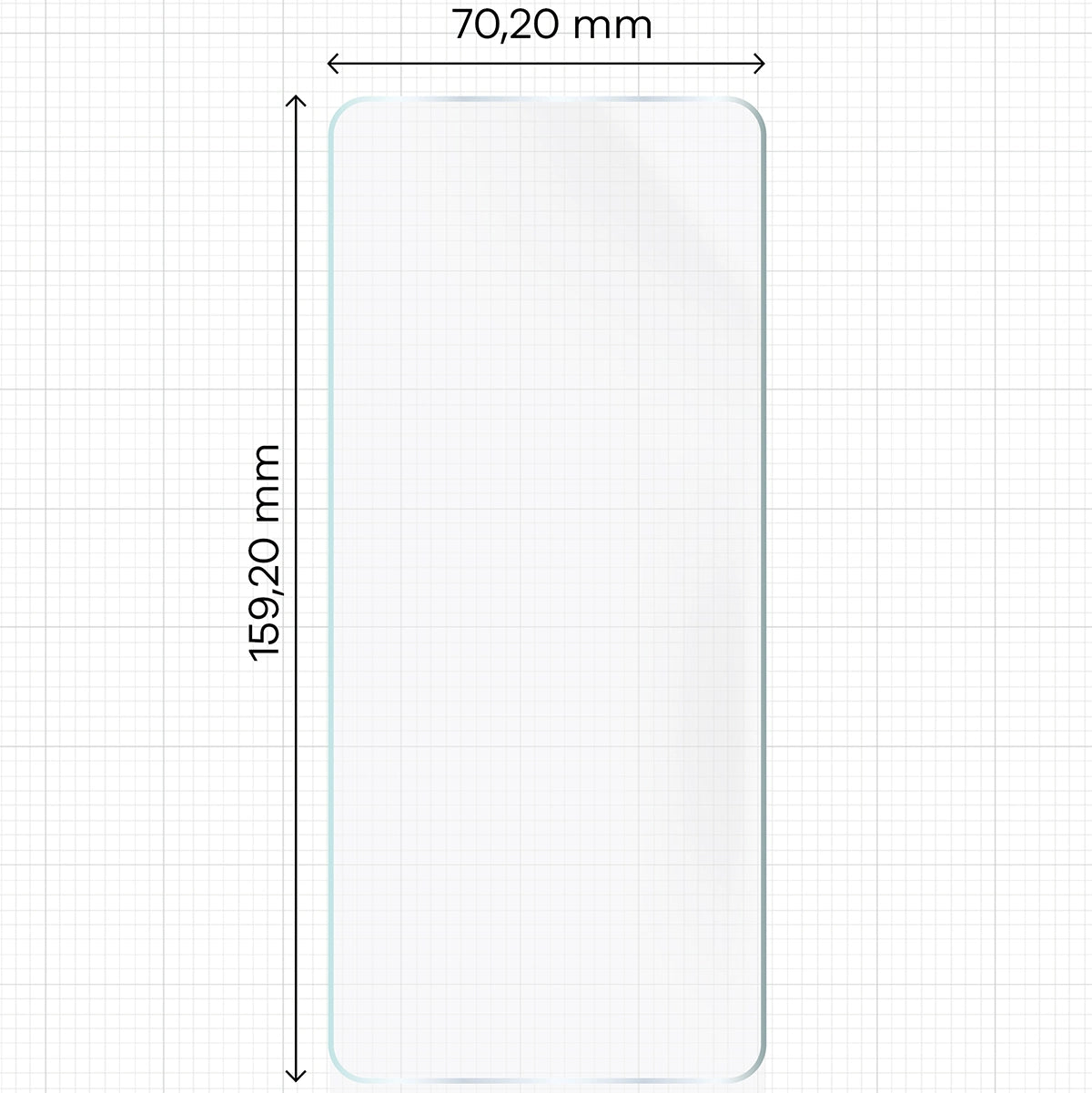 Hydrogel Folie für den Bildschirm für Galaxy A16 / A17 5G / A26 5G, Bizon Film Hydrogel Front Duo, 2 Stück