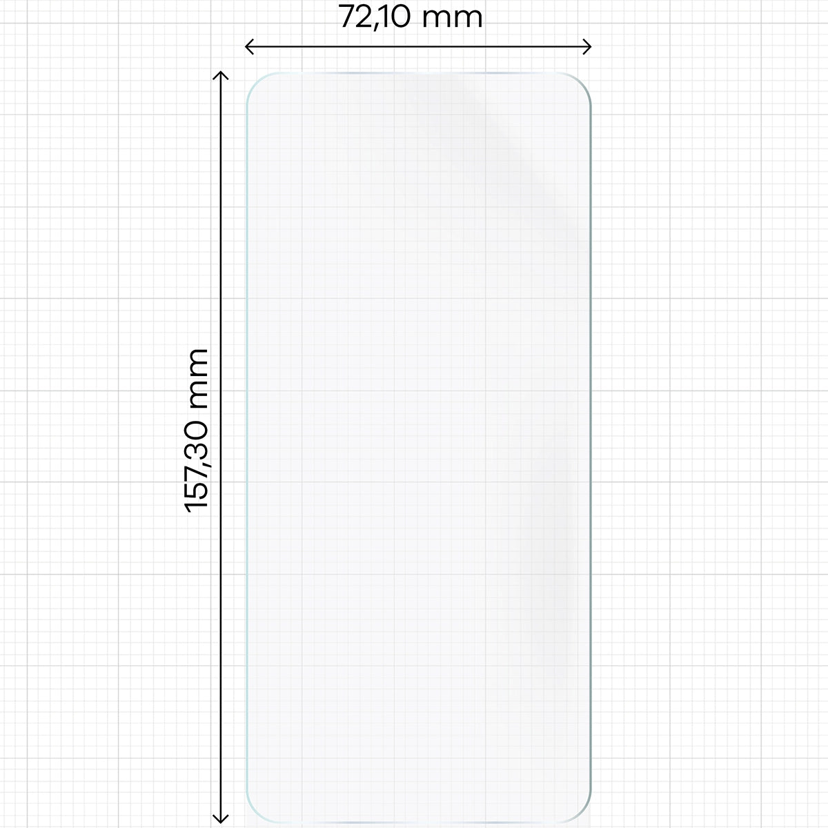 Hydrogel Folie für den Bildschirm für Galaxy M35 5G / A55 / A35 5G, Bizon Film Hydrogel Front Duo, 2 Stück