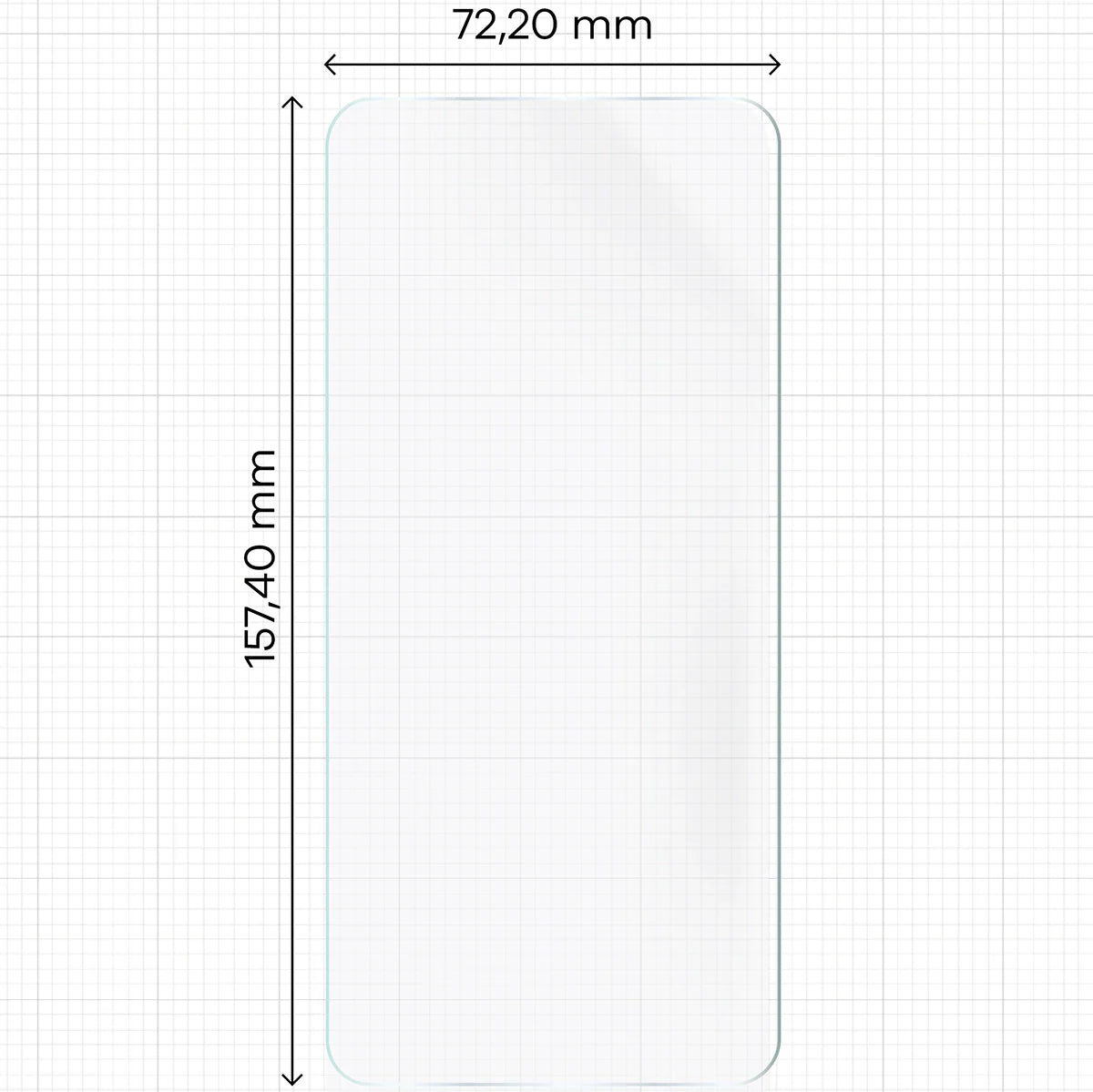 Hydrogel Folie für den Bildschirm für Vivo V50 Lite 4G / 5G, Bizon Film Hydrogel Front Duo, 2 Stück