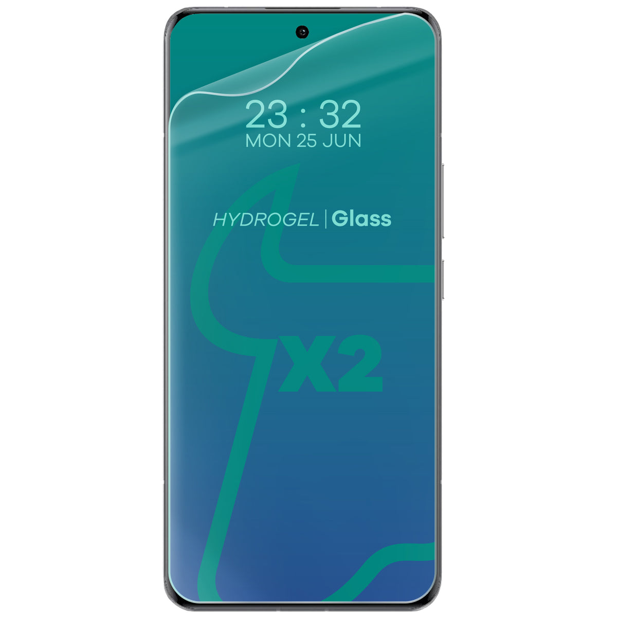 Hydrogel Folie für den Bildschirm für Xiaomi 14 Ultra, Bizon Film Hydrogel Front Duo, 2 Stück
