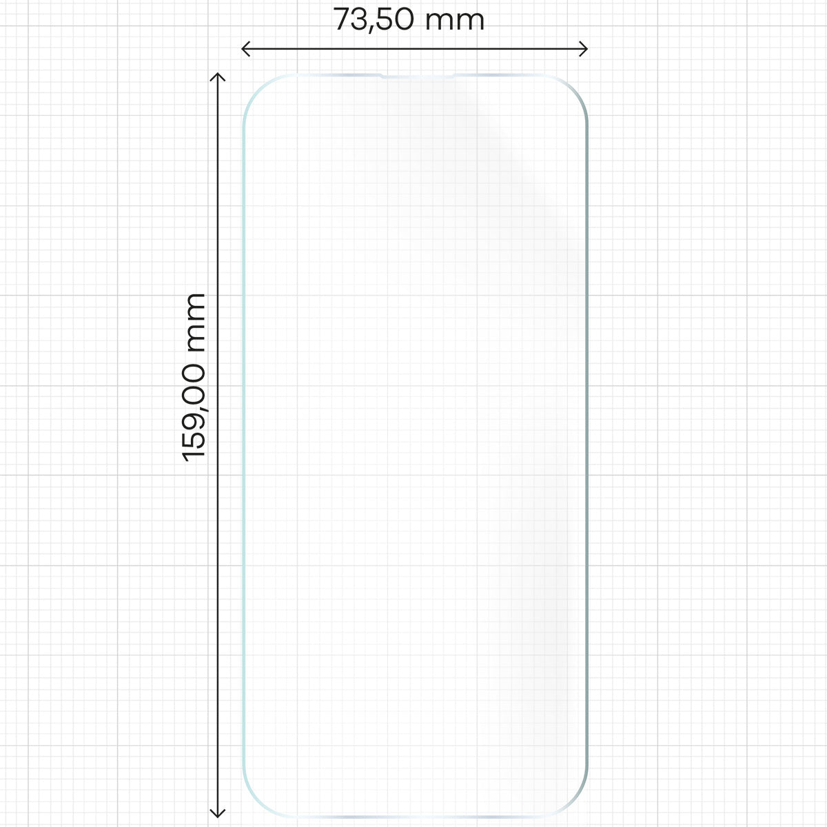 Hydrogel Folie für den Bildschirm für iPhone 16 Pro Max, Bizon Glass Hydrogel Front, 2 Stück