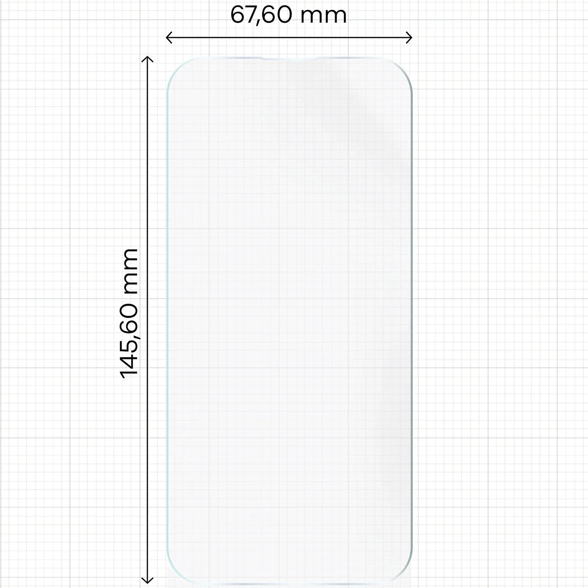Hydrogel Folie für den Bildschirm für iPhone 18 Pro / 17 Pro / 17 / 16 Pro, Bizon Film Hydrogel Front, 1 Stück
