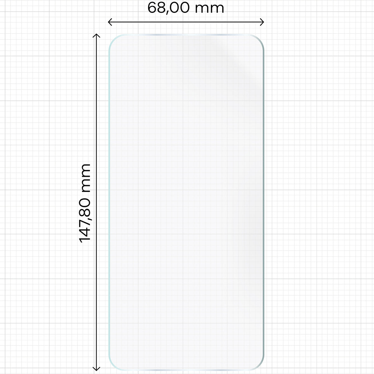 Hydrogel Folie für den Bildschirm für Motorola Edge 50 Neo, Bizon Film Hydrogel Front Duo, 2 Stück