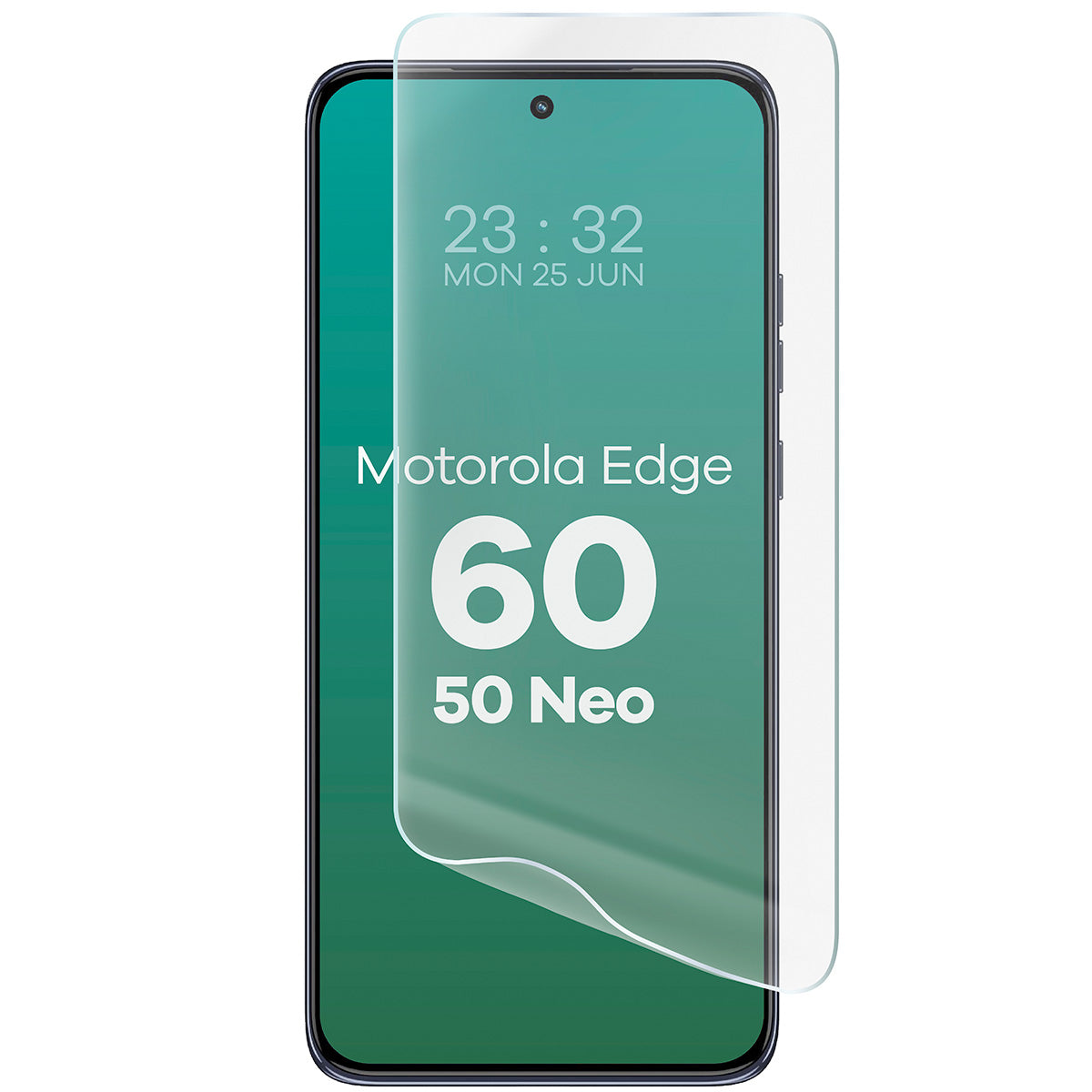 Hydrogel Folie für den Bildschirm für Motorola Edge 50 Neo, Bizon Film Hydrogel Front Duo, 2 Stück