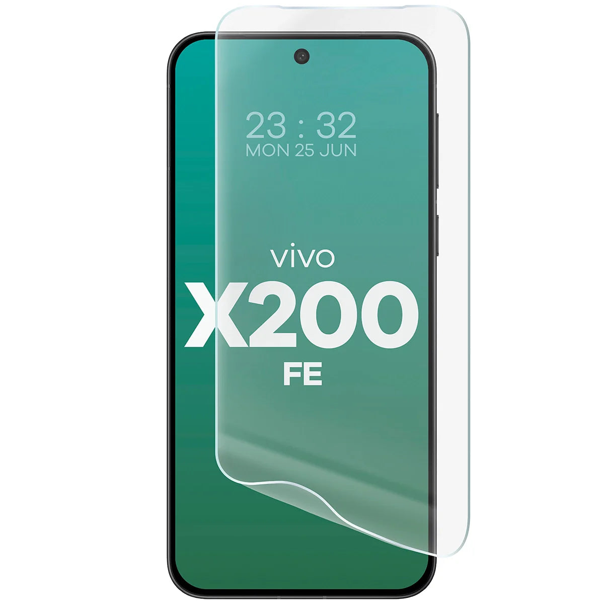 Hydrogel Folie für den Bildschirm für Vivo X200 FE, Bizon Film Hydrogel Front Duo, 2 Stück