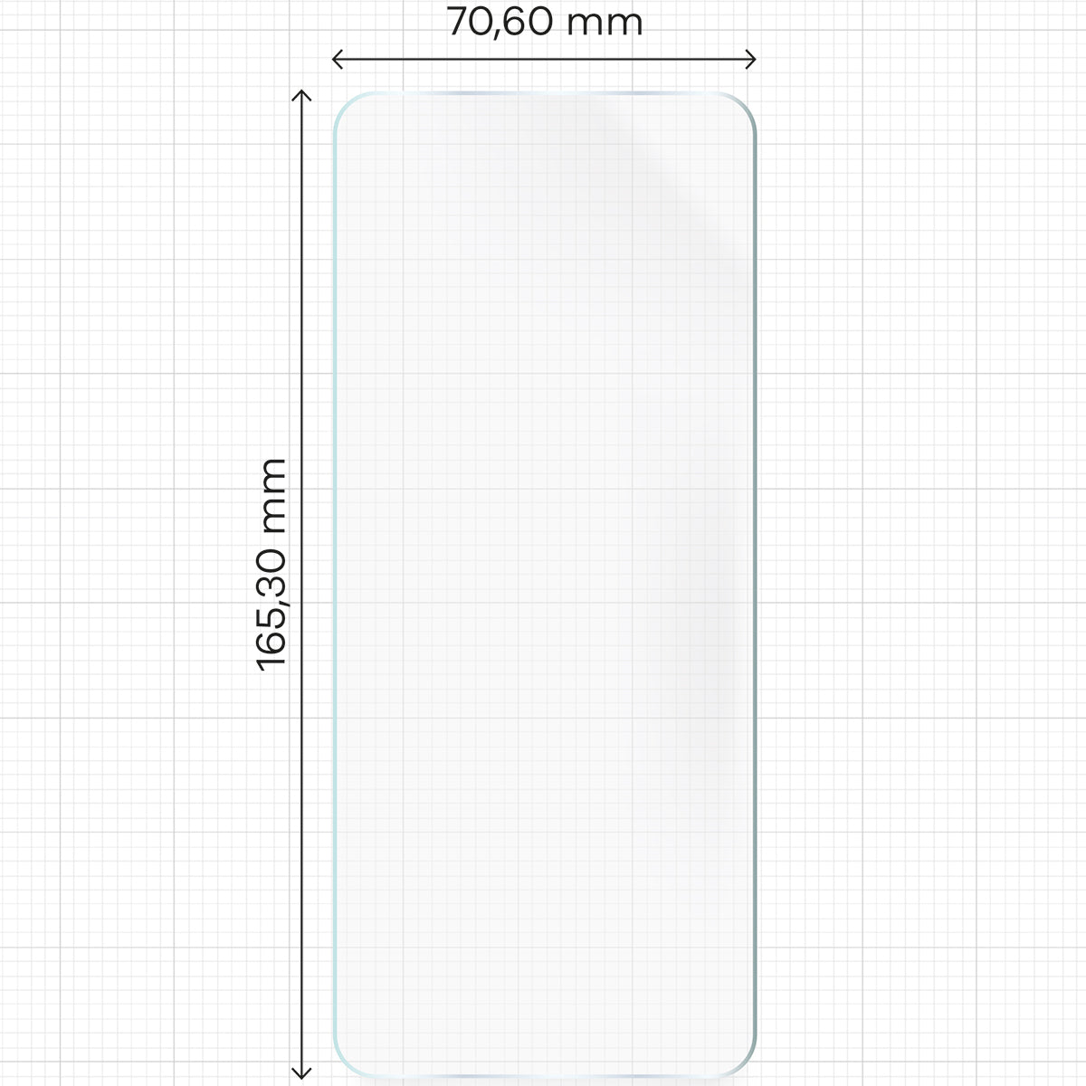 Hydrogel Folie für den Bildschirm für Motorola Moto G75 5G, Bizon Film Hydrogel Front Duo, 2 Stück