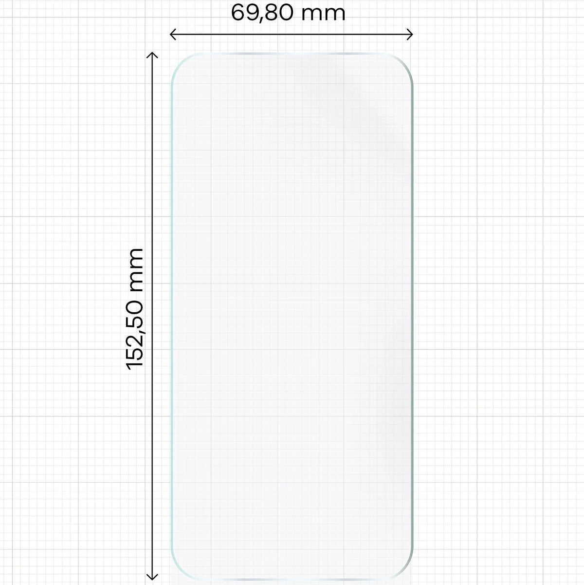 Hydrogel Folie für den Bildschirm für Galaxy S20 FE, Bizon Glass Hydrogel Front, 1 Stück