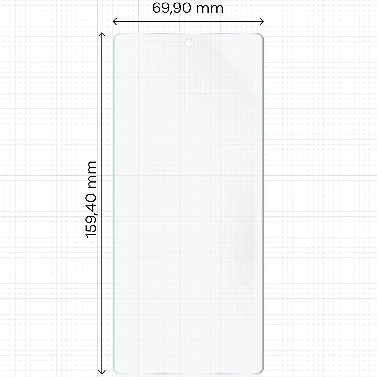 Matte Folie für Infinix Note 50 Pro 4G, Bizon Film Sun, 1 Stück
