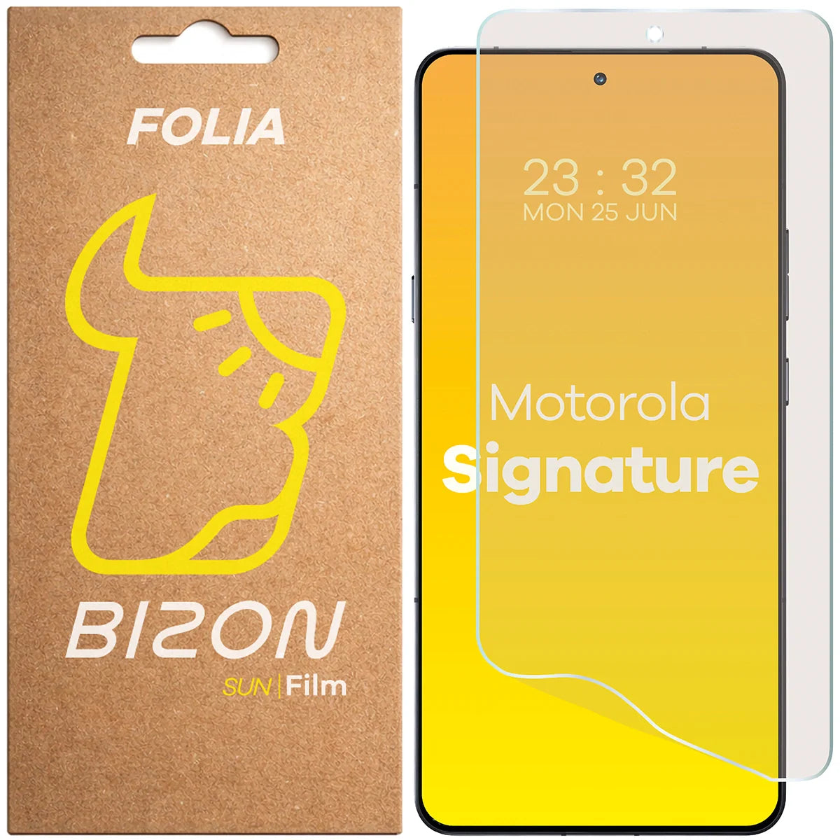 Matte Folie für Motorola Signature, Bizon Film Sun, 1 Stück