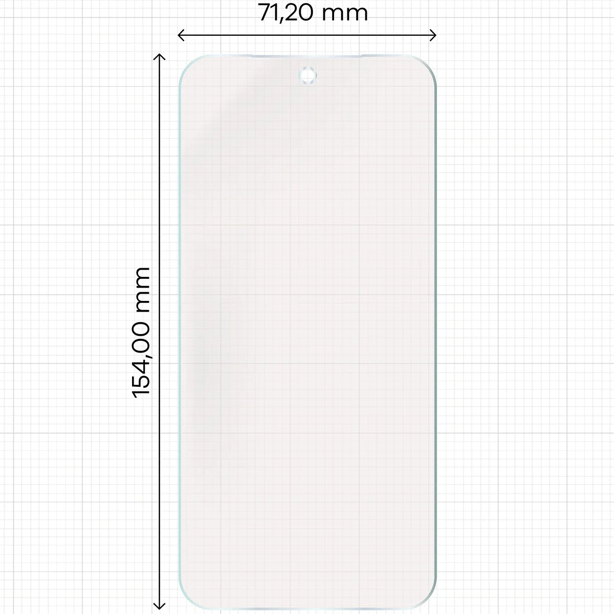 Matte Folie für Oppo Find X9, Bizon Film Sun, 1 Stück