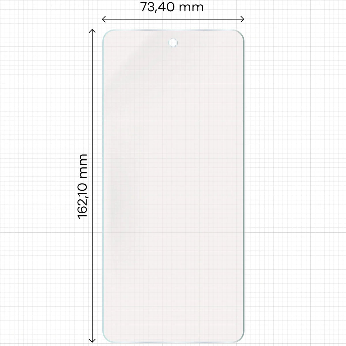 Matte Folie für Realme P3 Lite, Bizon Film Sun, 1 Stück