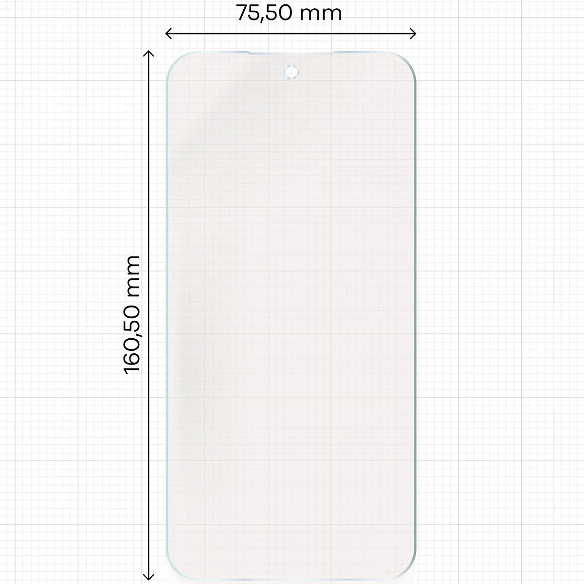 Matte Folie für Xiaomi 15T, Bizon Film Sun, 1 Stück