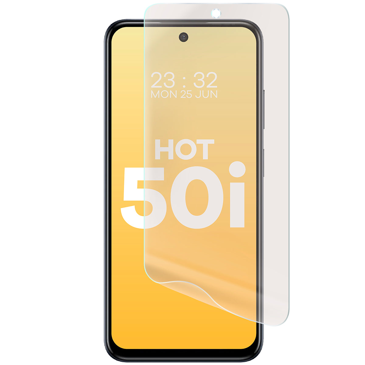 Matte Folie für Infinix Hot 50i, Bizon Film Sun Duo, 2 Stück