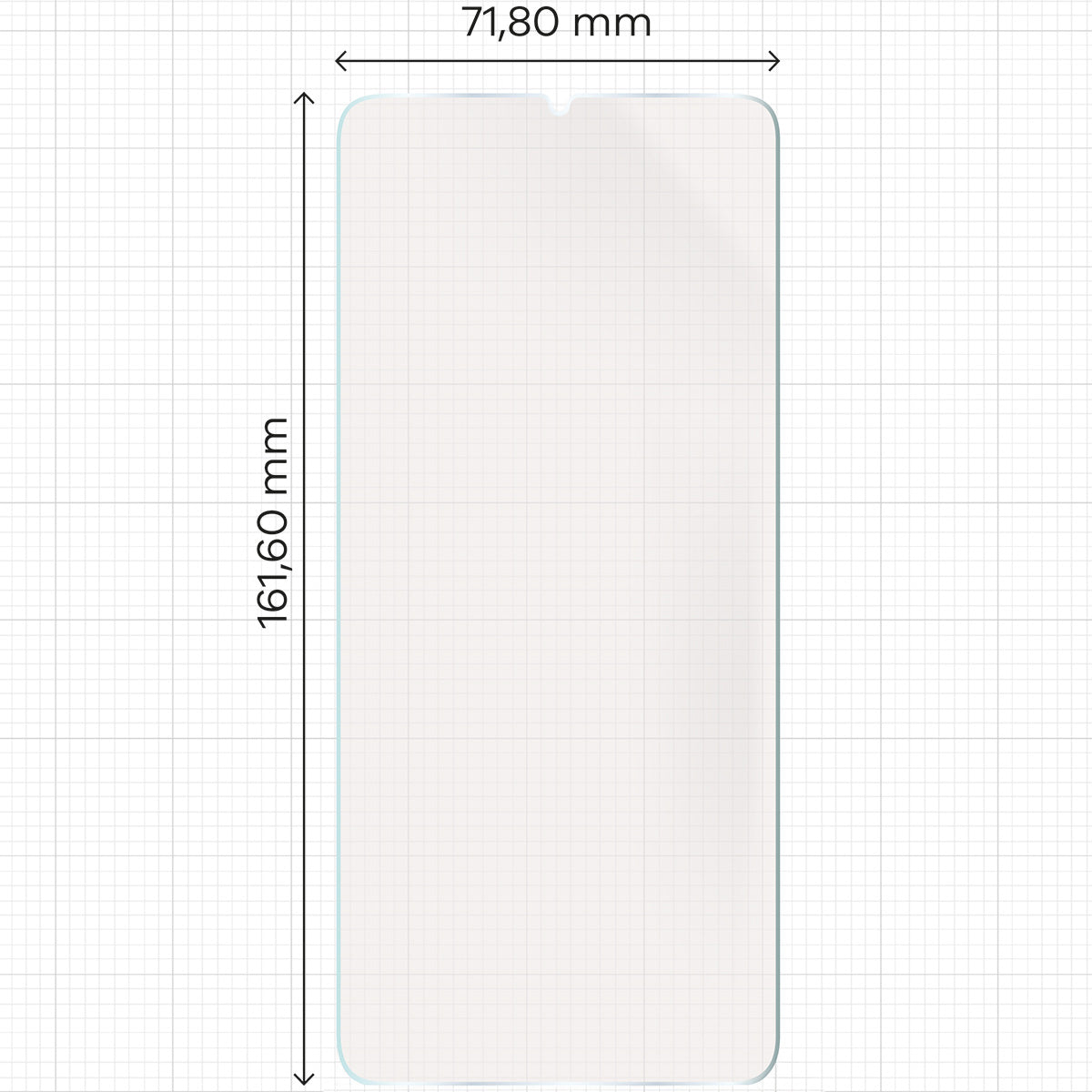 Matte Folie für Realme Note 60, Bizon Film Sun Duo, 2 Stück