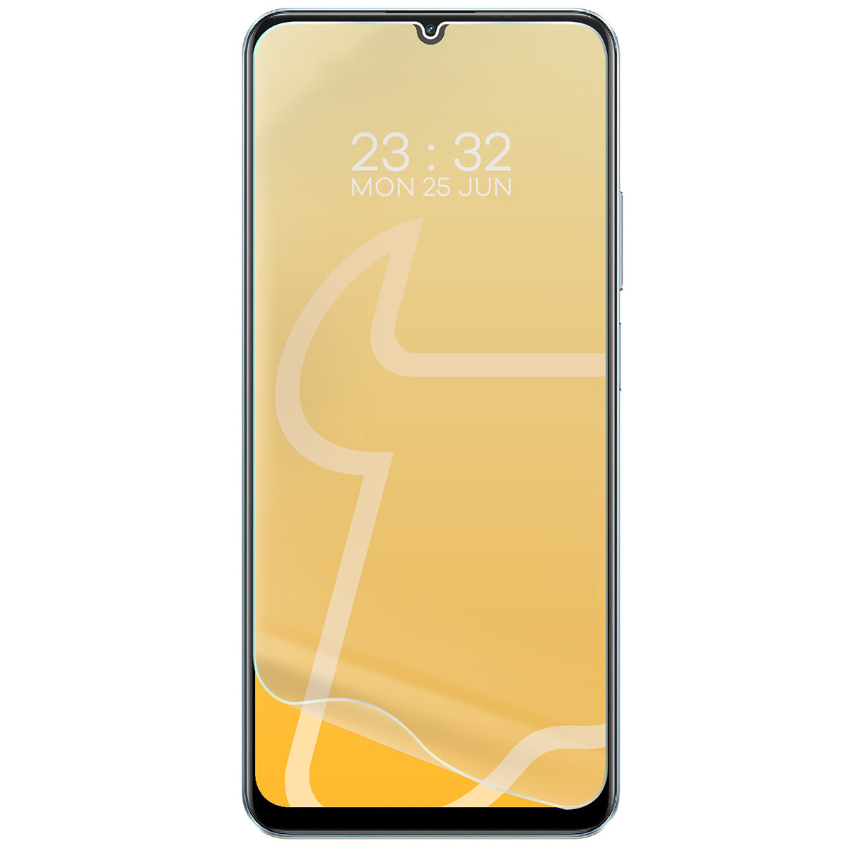 Matte Folie für Realme Note 60, Bizon Film Sun Duo, 2 Stück