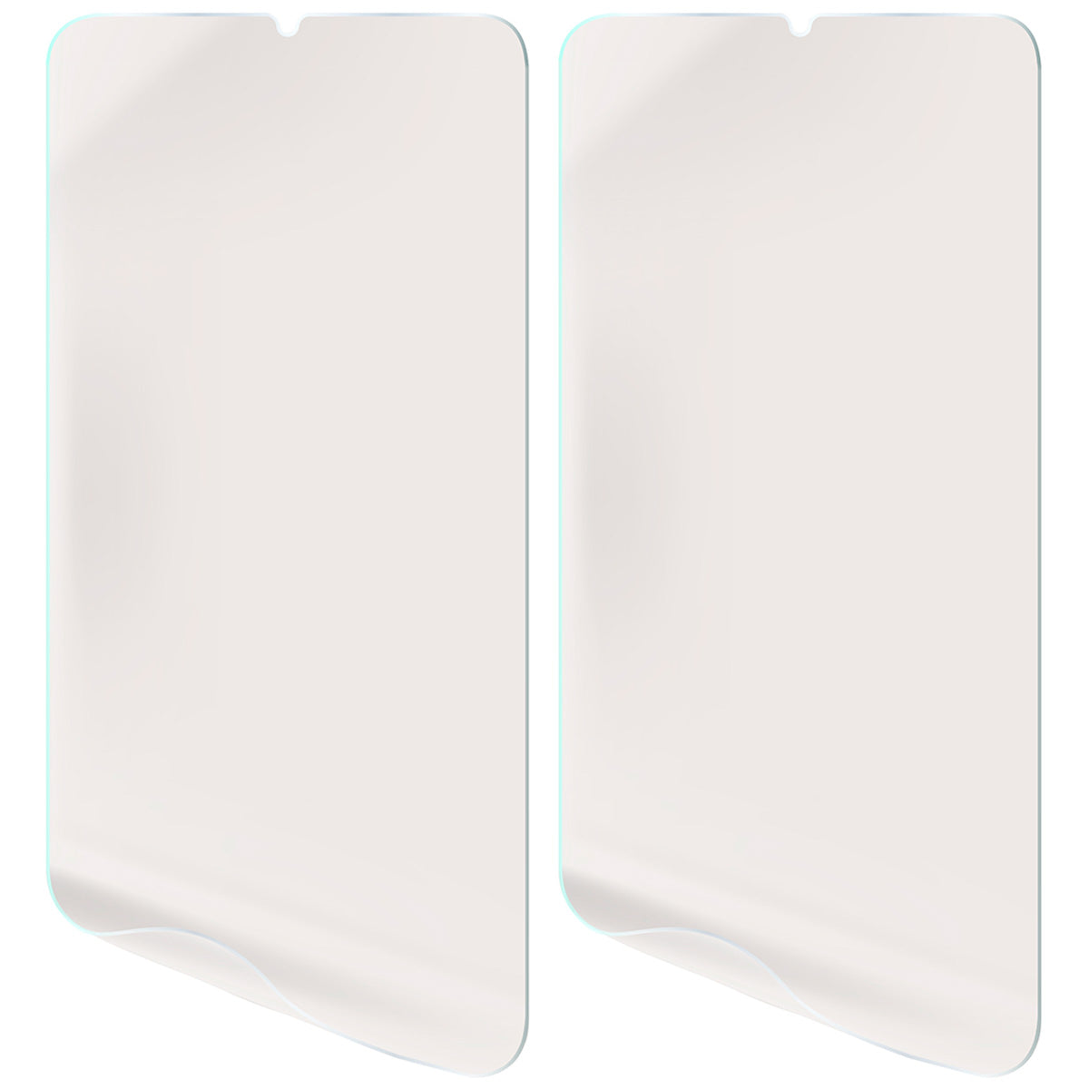 Matte Folie für Realme Note 60, Bizon Film Sun Duo, 2 Stück