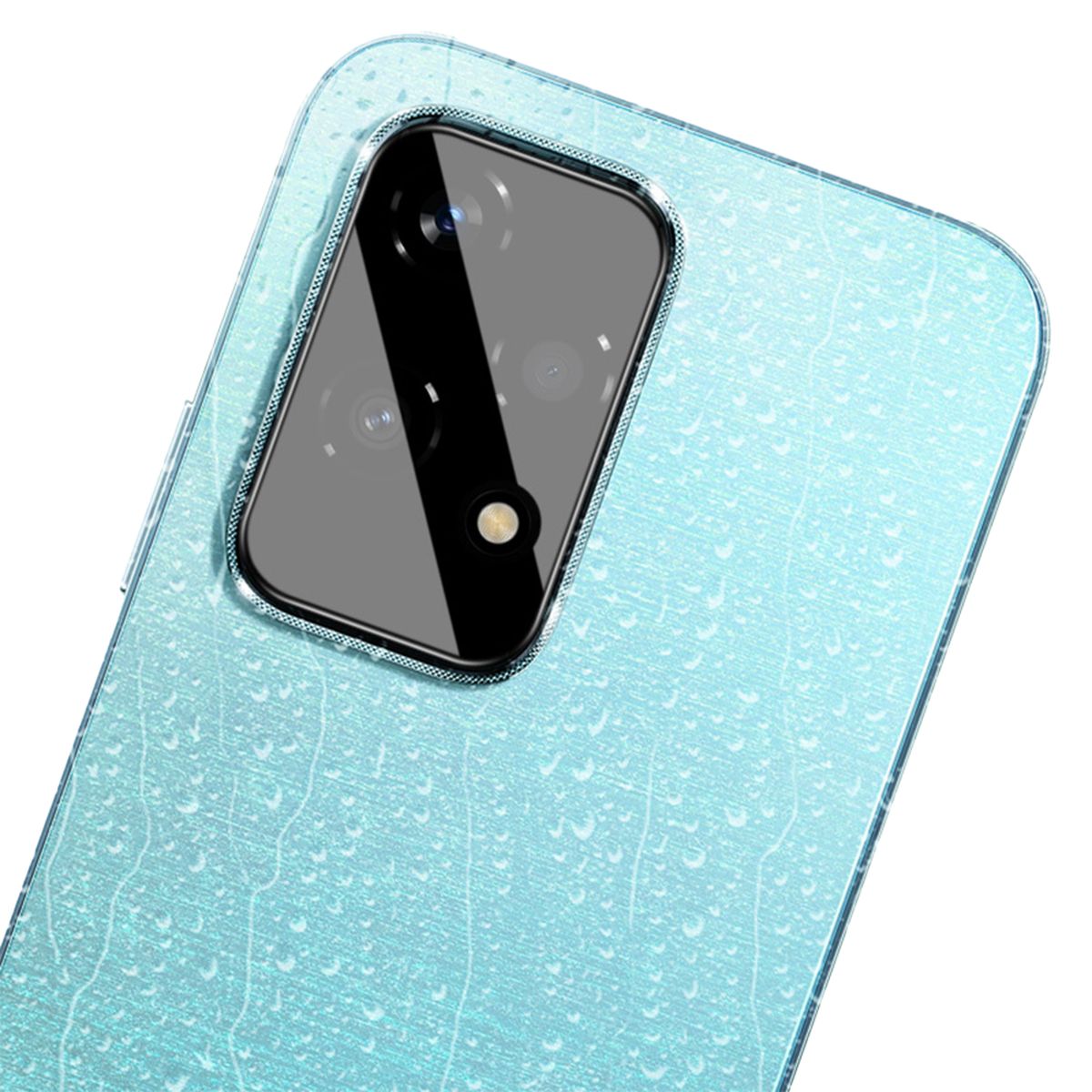Gehärtetes Glas für die Kamera für Honor 200 Lite, Bizon Glass Silk Lens, 2 Stück