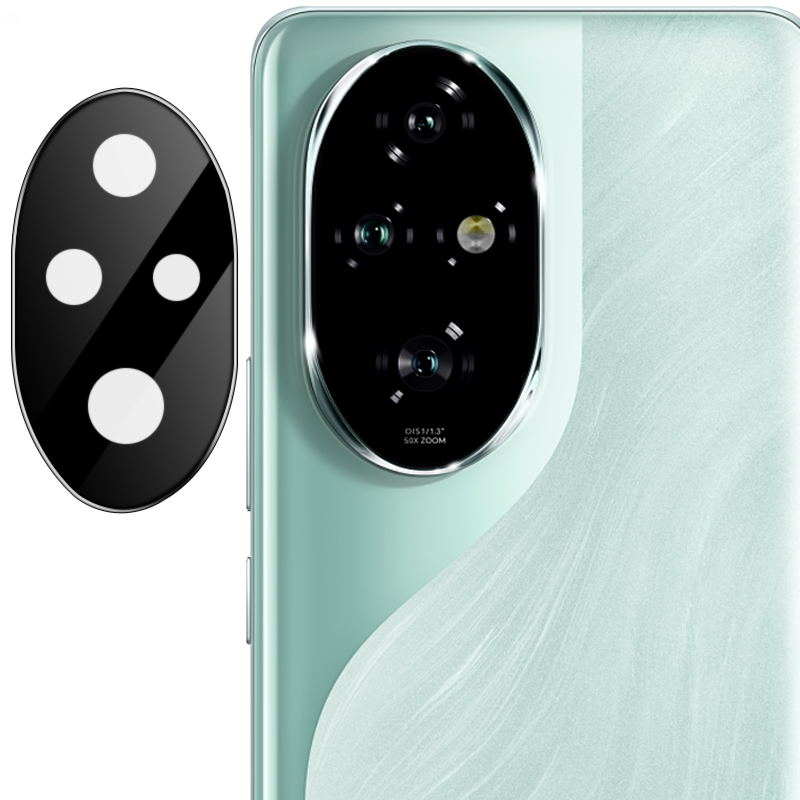 Gehärtetes Glas für die Kamera für Honor 200 Pro, Bizon Glass Silk Lens, 2 Stück