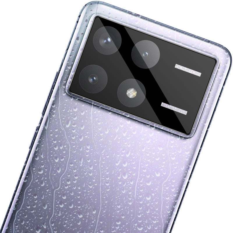 Gehärtetes Glas für die Kamera für Xiaomi Poco X6 Pro / Poco F6 Pro, Bizon Glass Silk Lens, 2 Stück
