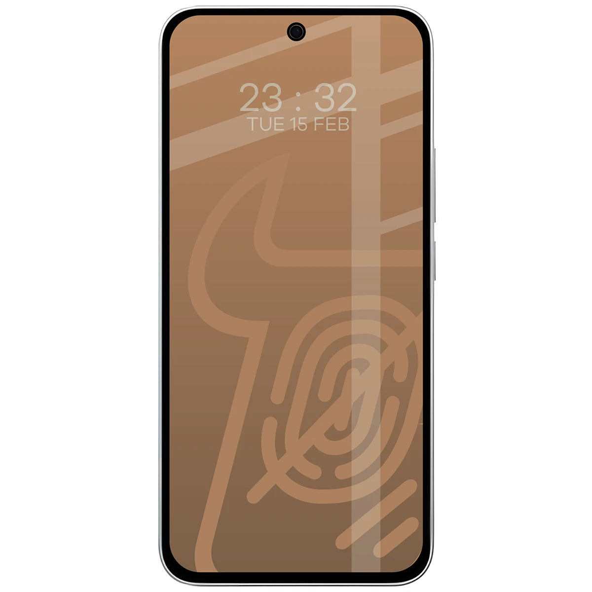 Mattes Hartglas für Xiaomi Redmi Note 17 Pro 5G / Pro Max 5G, Bizon Glass Matte, Schwarzer Rahmen (3/4)