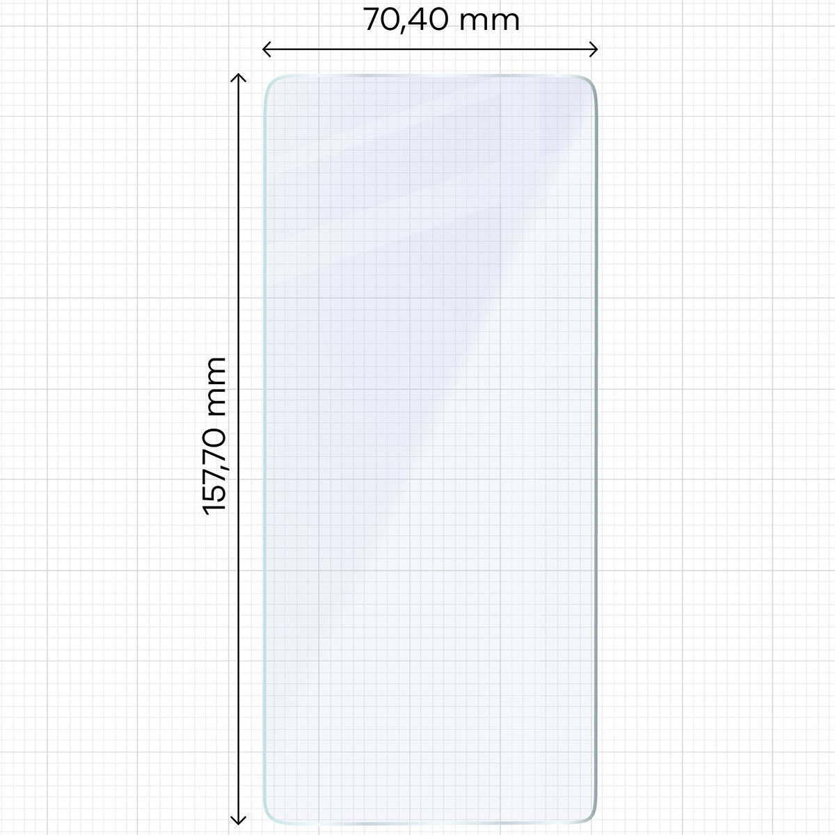 Flexibles Hybridglas für Asus Zenfone 12 Ultra, Bizon Hybrid Mule