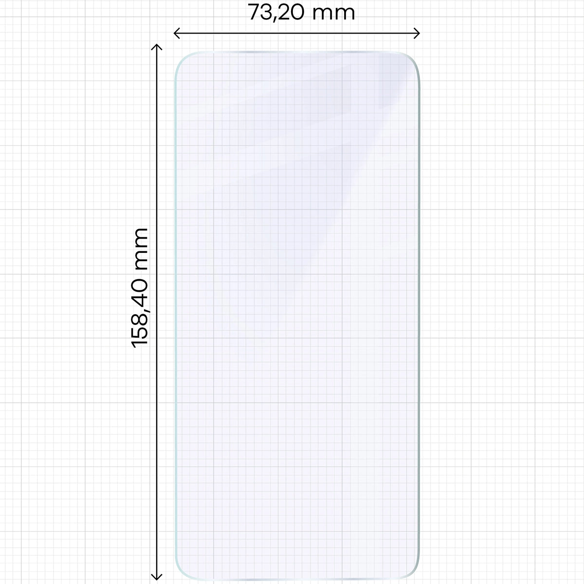 Flexibles Hybridglas für Galaxy A36 5G, Bizon Hybrid Mule