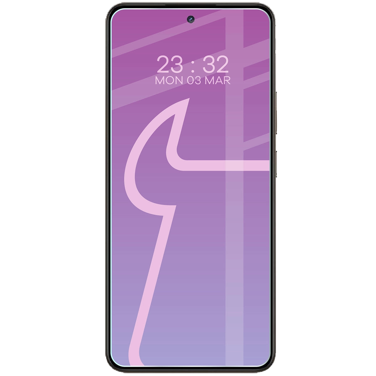 Flexibles Hybridglas für Realme 14T 5G, Bizon Hybrid Mule