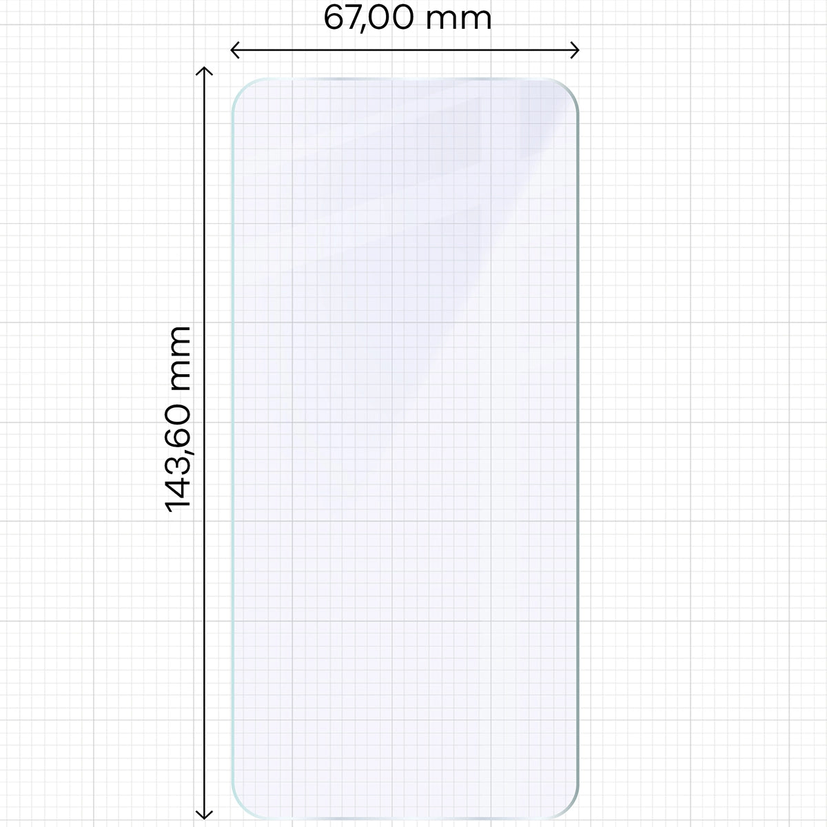 Flexibles Hybridglas für Galaxy S24 5G, Bizon Hybrid Mule