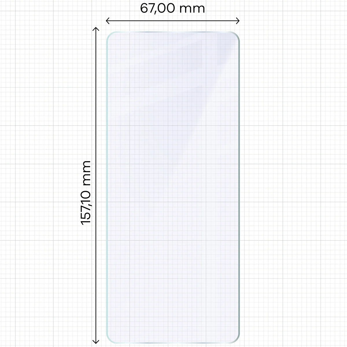 Flexibles Hybridglas für Xiaomi Redmi Note 15 4G / 5G, Bizon Hybrid Mule