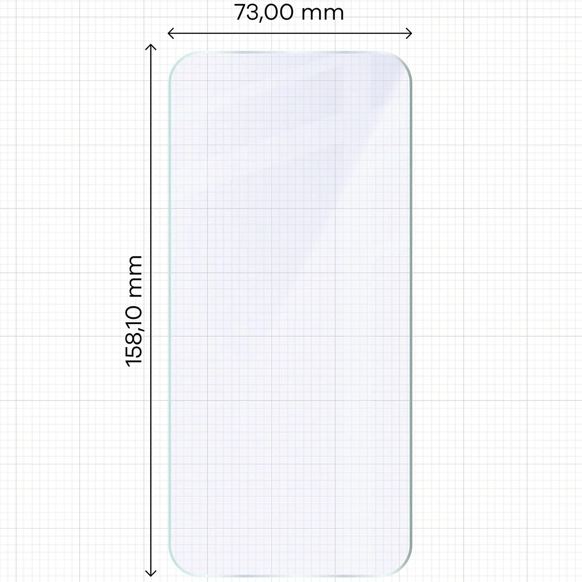 Flexibles Hybridglas für Xiaomi Redmi Note 15 Pro 5G, Bizon Hybrid Mule
