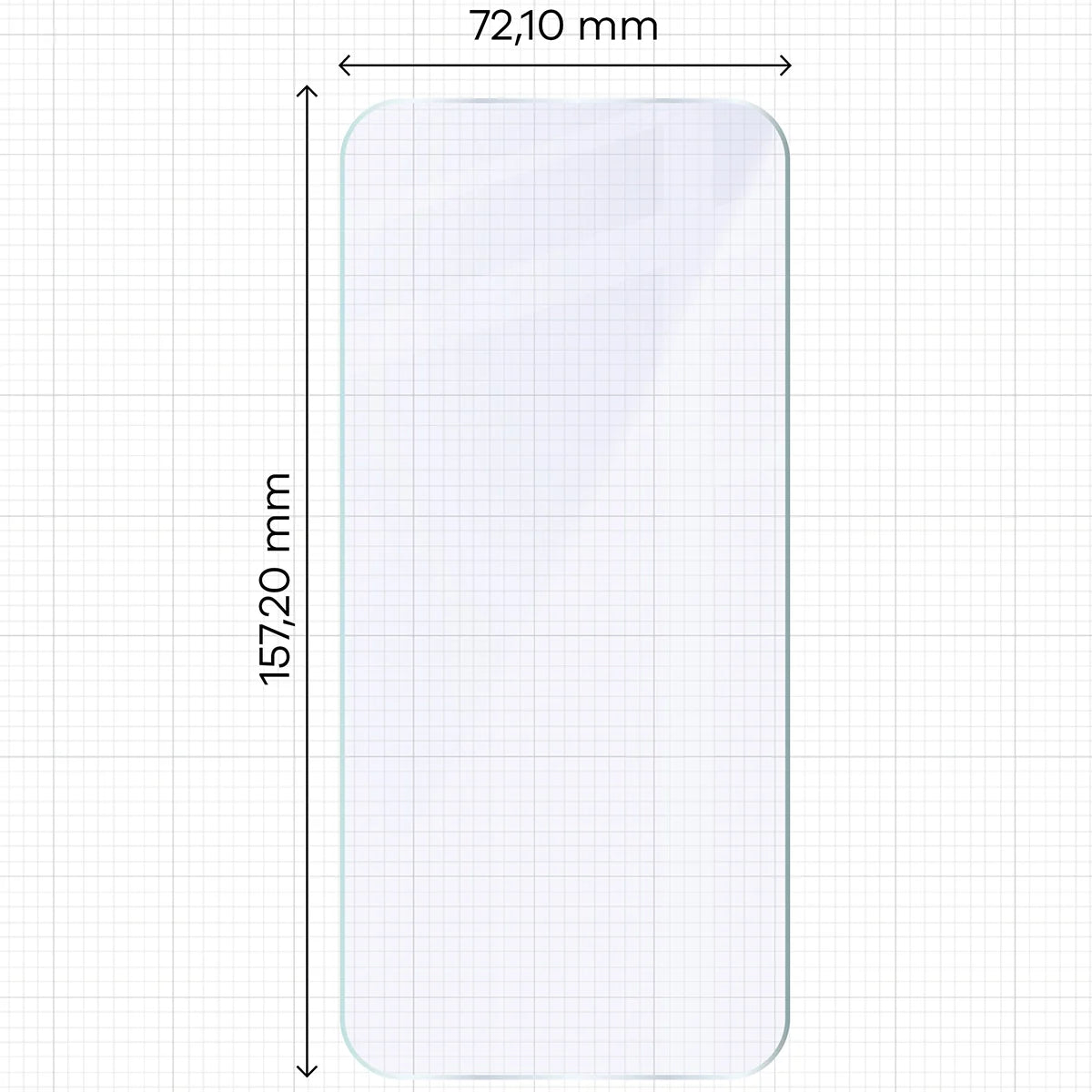 Flexibles Hybridglas für OnePlus 15, Bizon Hybrid Mule Duo, 2 Stück