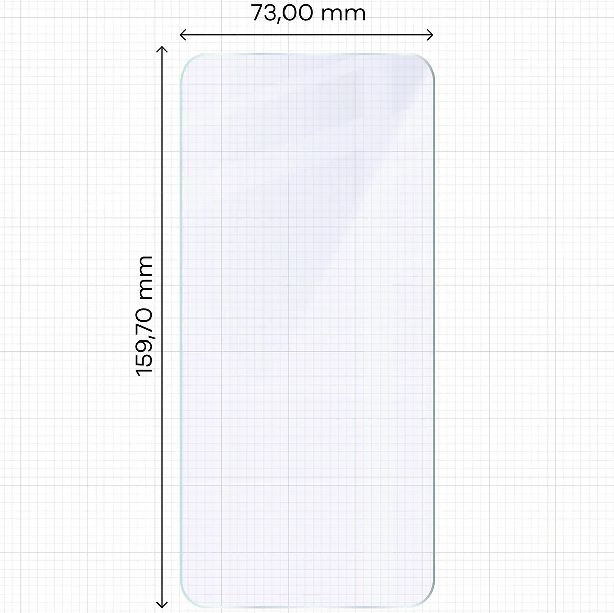 Flexibles Hybridglas für OnePlus Nord 5, Bizon Hybrid Mule Duo, 2 Stück