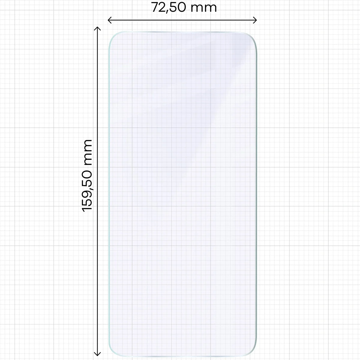 Flexibles Hybridglas für Galaxy A26 5G, Bizon Hybrid Mule Duo, 2 Stück