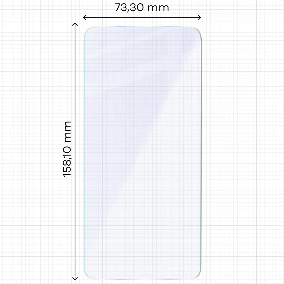 Flexibles Hybridglas für Galaxy A56 5G, Bizon Hybrid Mule Duo, 2 Stück