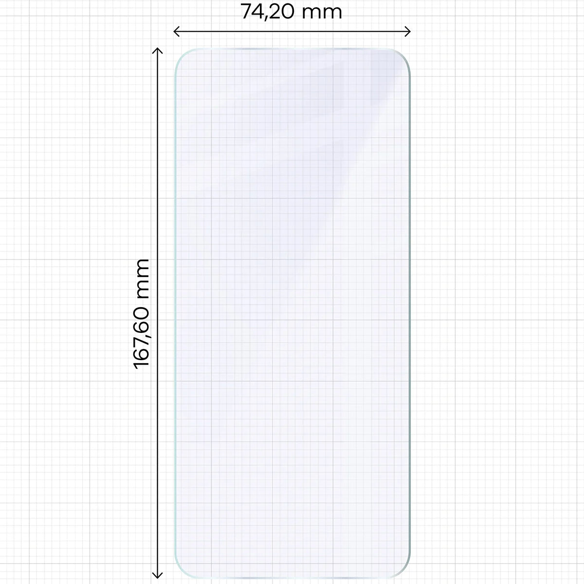 Flexibles Hybridglas für Xiaomi POCO M7 5G, Bizon Hybrid Mule Duo, 2 Stück
