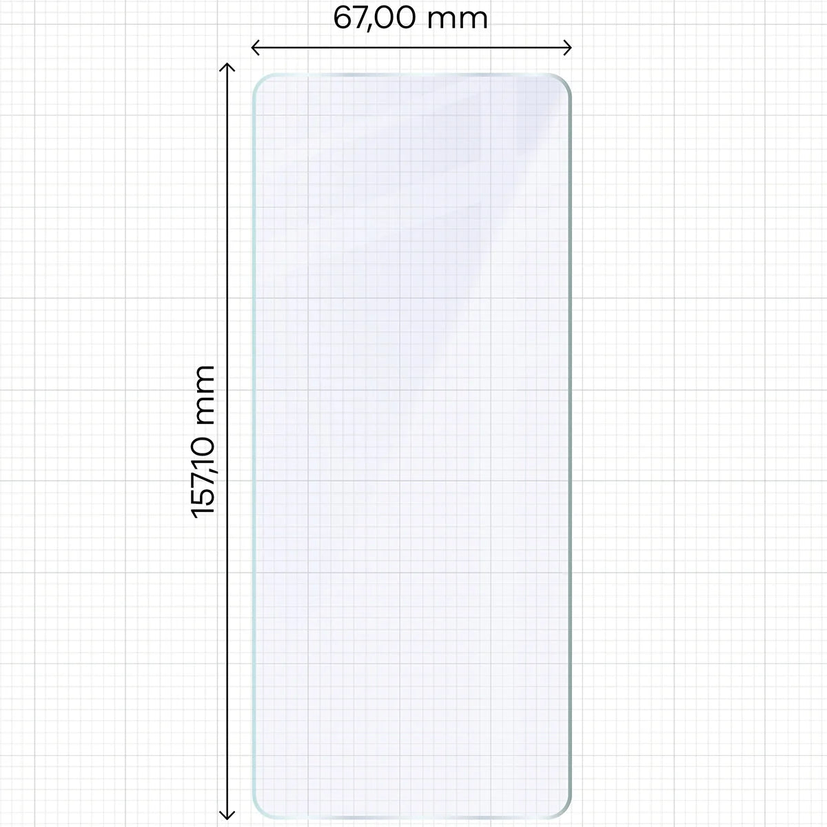 Flexibles Hybridglas für Xiaomi POCO M8 5G, Bizon Hybrid Mule Duo, 2 Stück