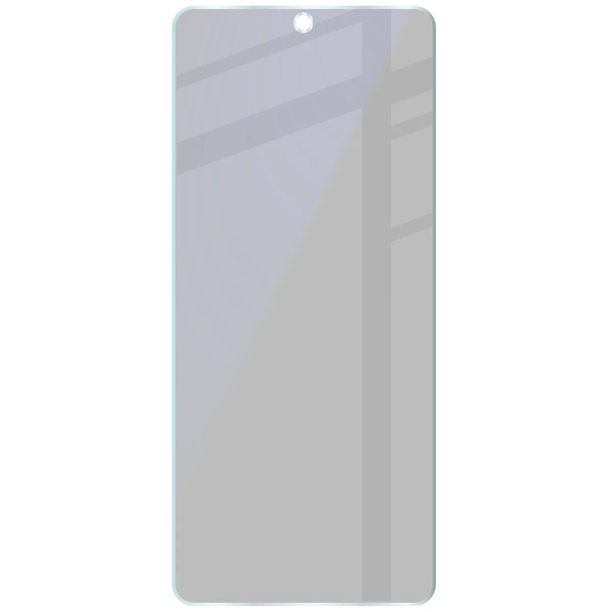 Hybridglas mit Privatschutzfilter für Infinix Hot 40 Pro, Bizon Hybrid Shadow, Matt