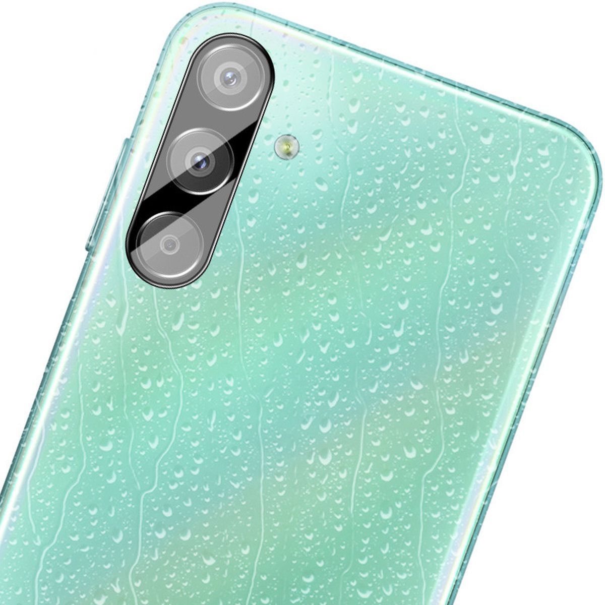 Gehärtetes Glas für die Kamera für Galaxy M35 5G, Bizon Glass Silk Lens, 2 Stück