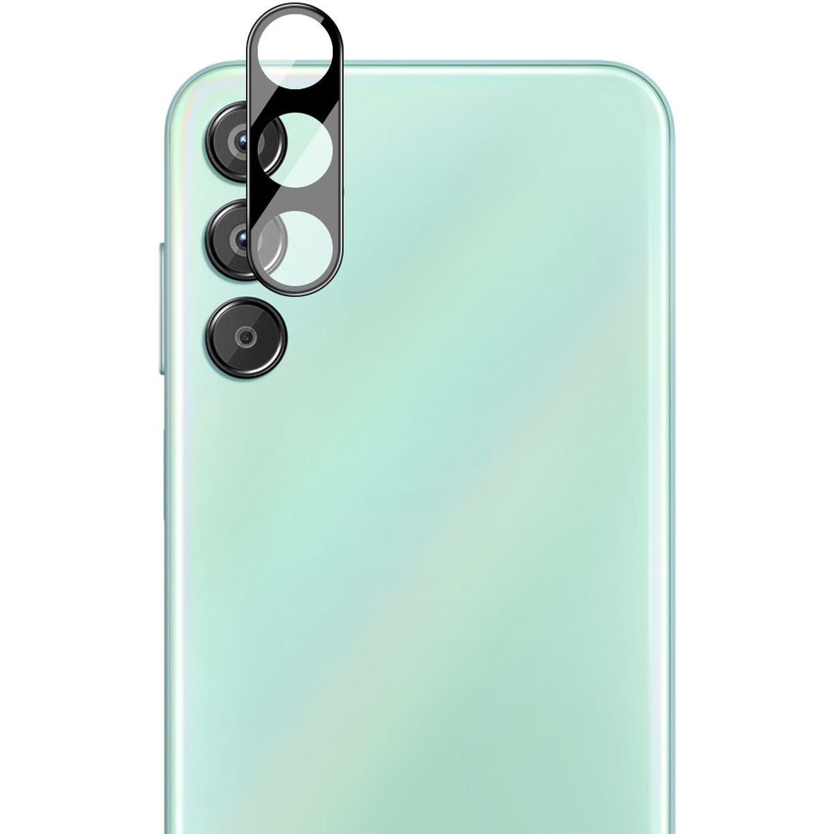 Gehärtetes Glas für die Kamera für Galaxy M35 5G, Bizon Glass Silk Lens, 2 Stück