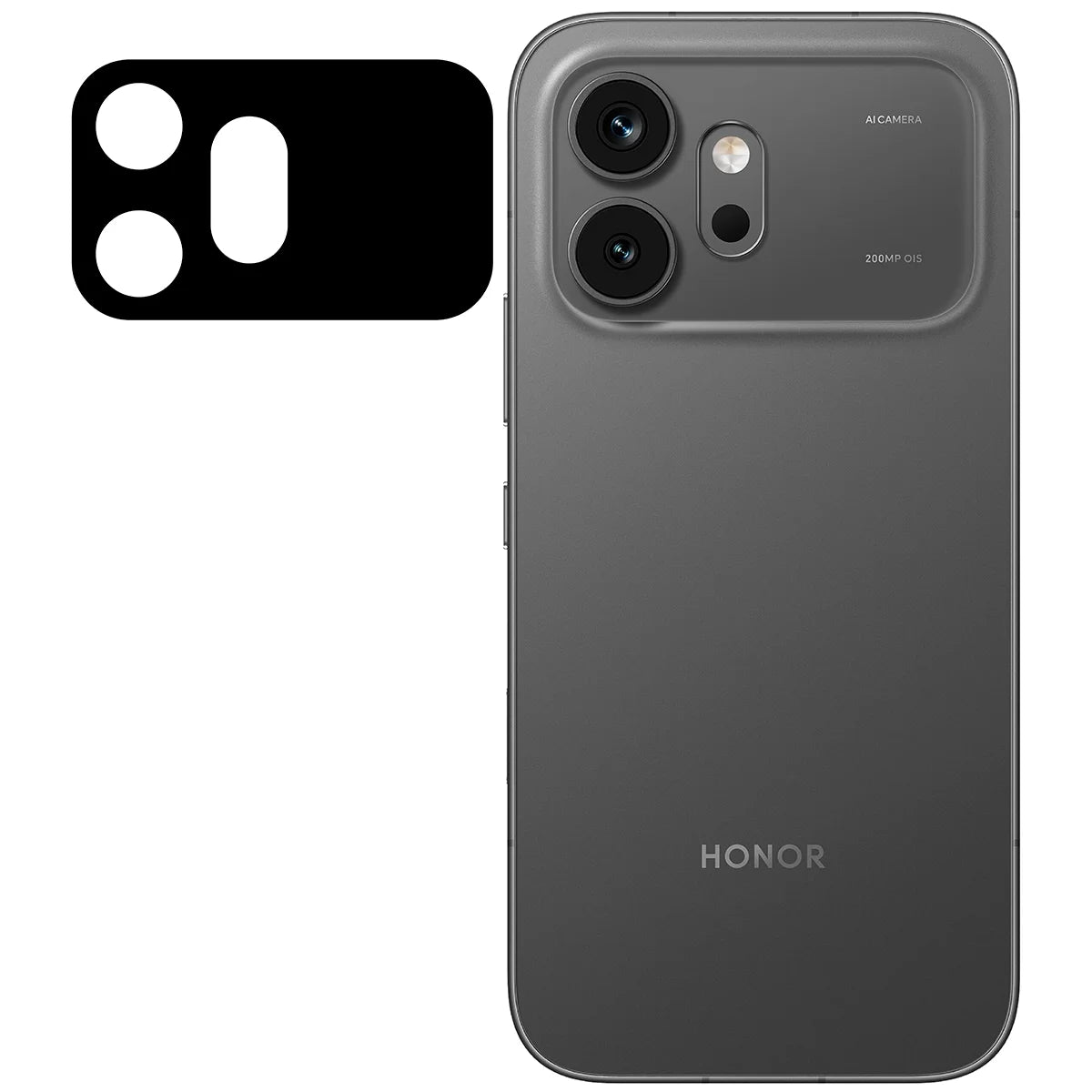 Gehärtetes Glas für die Kamera für Honor 600 5G, Bizon Glass Lens, 2 Stück